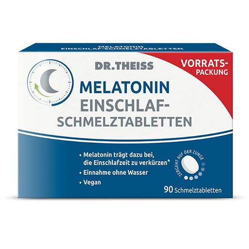 DR.THEISS Melatonin Einschlaf-Schmelztabletten