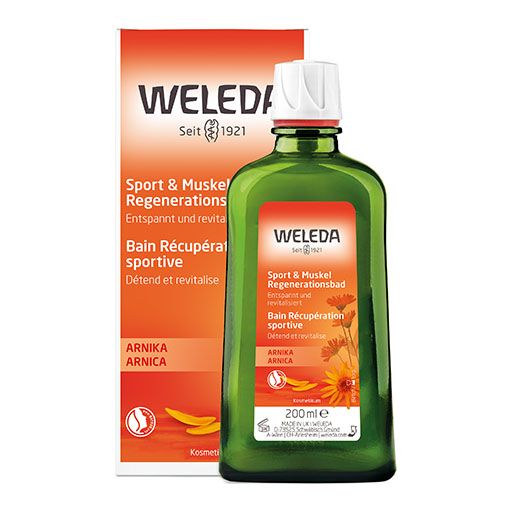 WELEDA Sport und Muskel Regenerationsbad Arnika