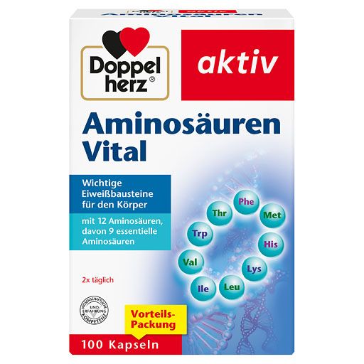 DOPPELHERZ Aminosäuren Vital Kapseln