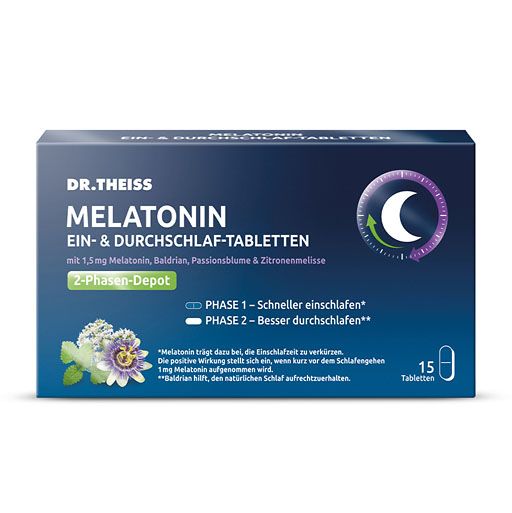 DR.THEISS Melatonin Ein- & Durchschlaf-Tabletten