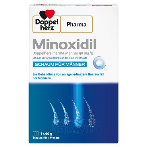 MINOXIDIL DoppelherzPharma Männer 50 mg/g Schaum