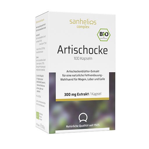 SANHELIOS Bio Artischocke Kapseln