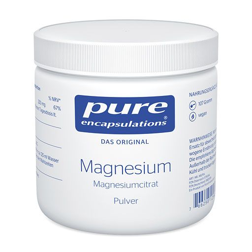 PURE ENCAPSULATIONS Magnesium Magn.Citrat Pulver