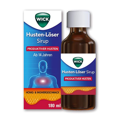 WICK Husten-Löser Sirup mit Honigaroma 200mg/15ml