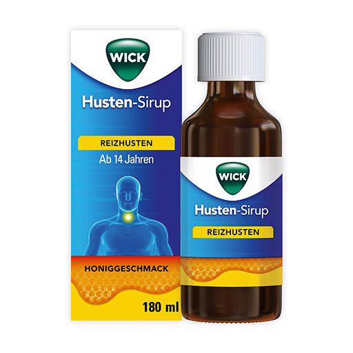 WICK Husten-Sirup gegen Reizhusten mit Honig