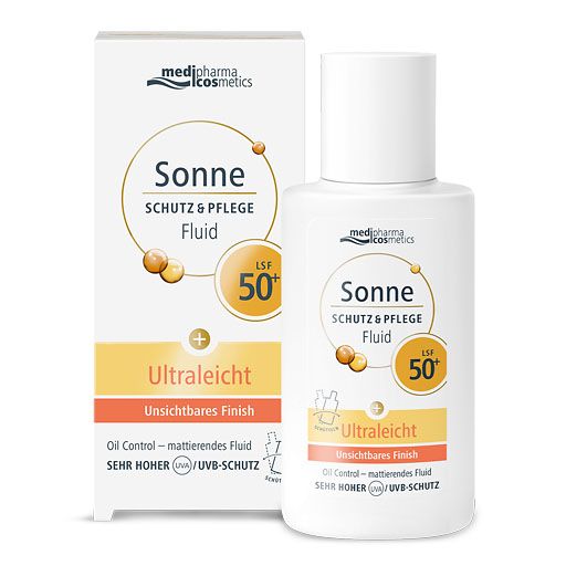 SONNE SCHUTZ & Pflege Fluid ultraleicht LSF 50+