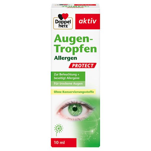 DOPPELHERZ Augen-Tropfen Allergen PROTECT