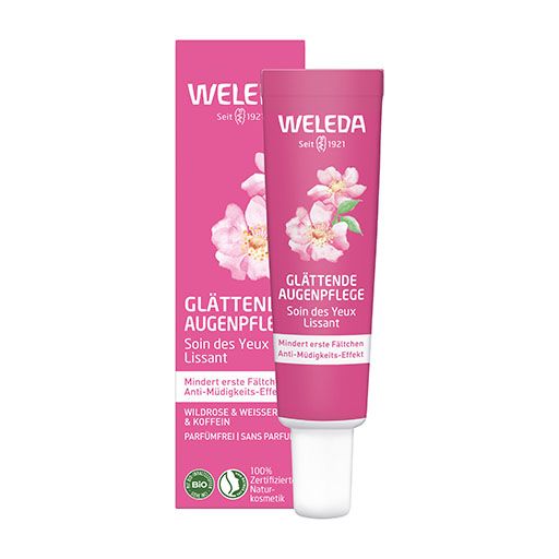 WELEDA glättende Augenpflege Wildrose & weißer Tee