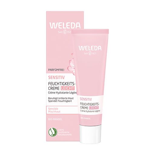 WELEDA Sensitiv Feuchtigkeitscreme leicht Mandel