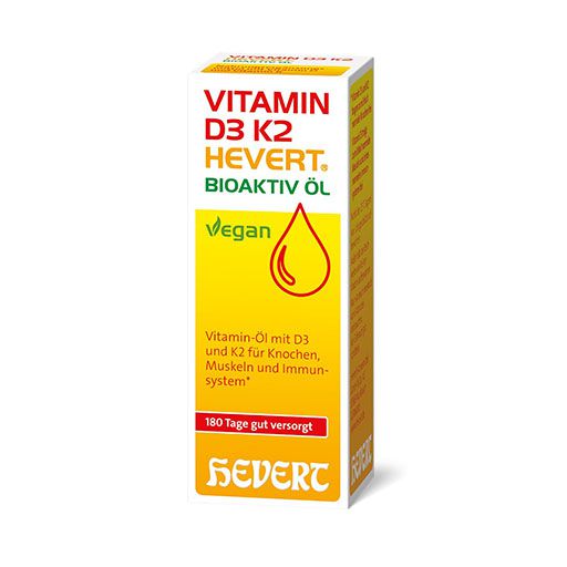 VITAMIN D3 K2 Hevert Bioaktiv Öl