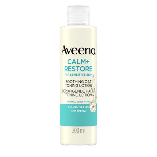 AVEENO Calm+ Restore beruhigende Hafer Toning Lot.