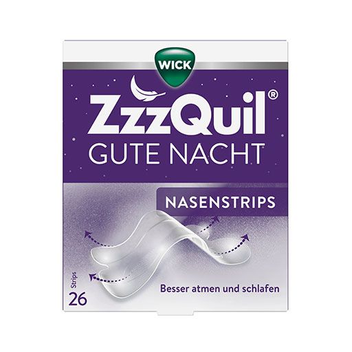 WICK ZzzQuil Gute Nacht Nasenstrips