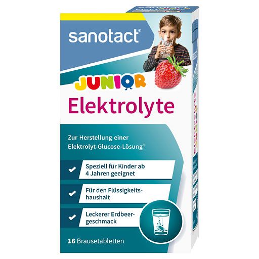 SANOTACT Elektrolyte Junior Brausetabletten