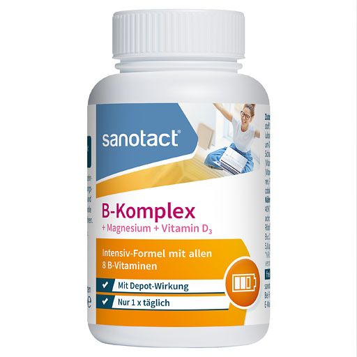 SANOTACT B-Komplex+Magnesium+Vitamin D3 Tabletten